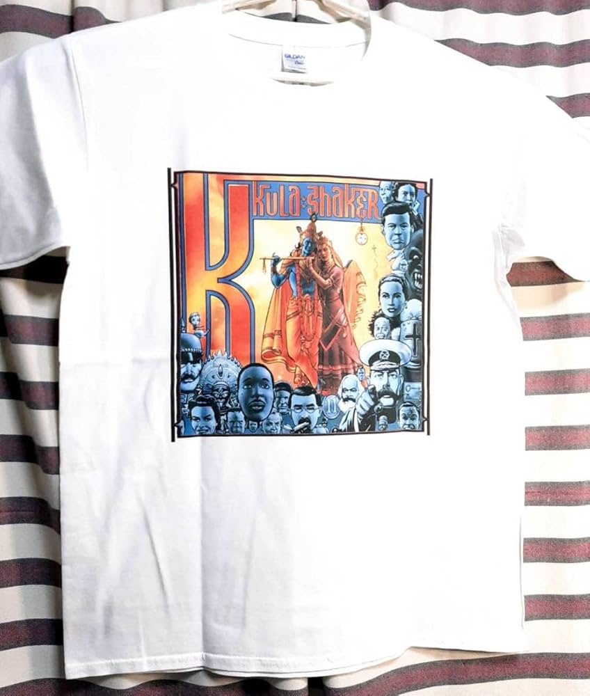 Kula Shaker Tシャツ ホワイト Amazon.co.jp: クーラシェイカー Kula Shaker K Tシャツ Lサイズ